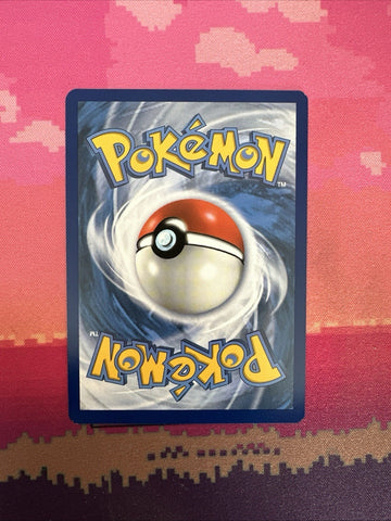 Pokemon Card Peeking Red Card Crimson Invasion Reverse Holo 97/111 Near Mint (back)