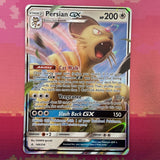 Pokemon Card Persian GX 149/214 Ultra Rare Unbroken Bonds Near Mint