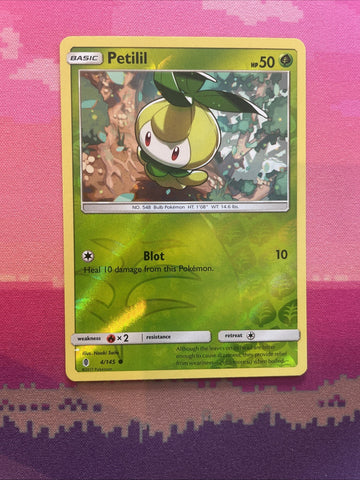 Pokemon Card Petilil Guardians Rising Reverse Holo Common 4/145  Near Mint