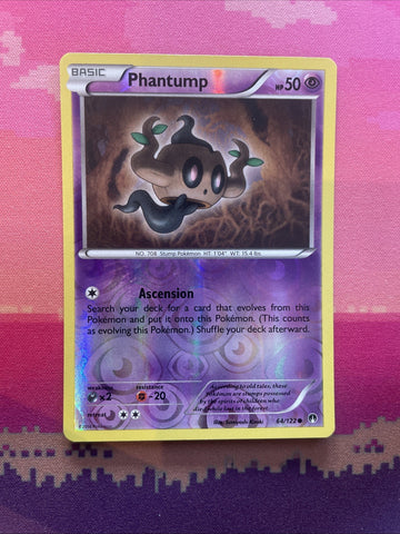 Pokemon Card Phantump Breakpoint Reverse Holo 62/122 Near Mint