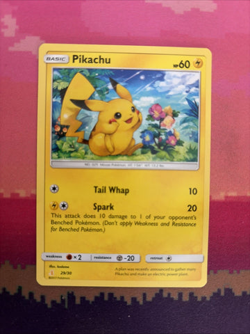Pokemon Card Pikachu Trainer Kit 29/30 Near Mint