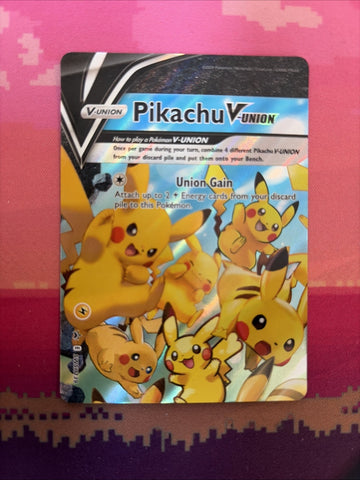 Pokemon Card Pikachu V-Union SWSH139 Near Mint