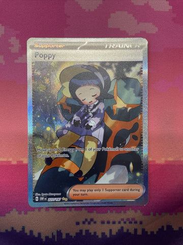 Pokemon Card Poppy 227/197 Ultra Rare Obsidian Flames Near Mint