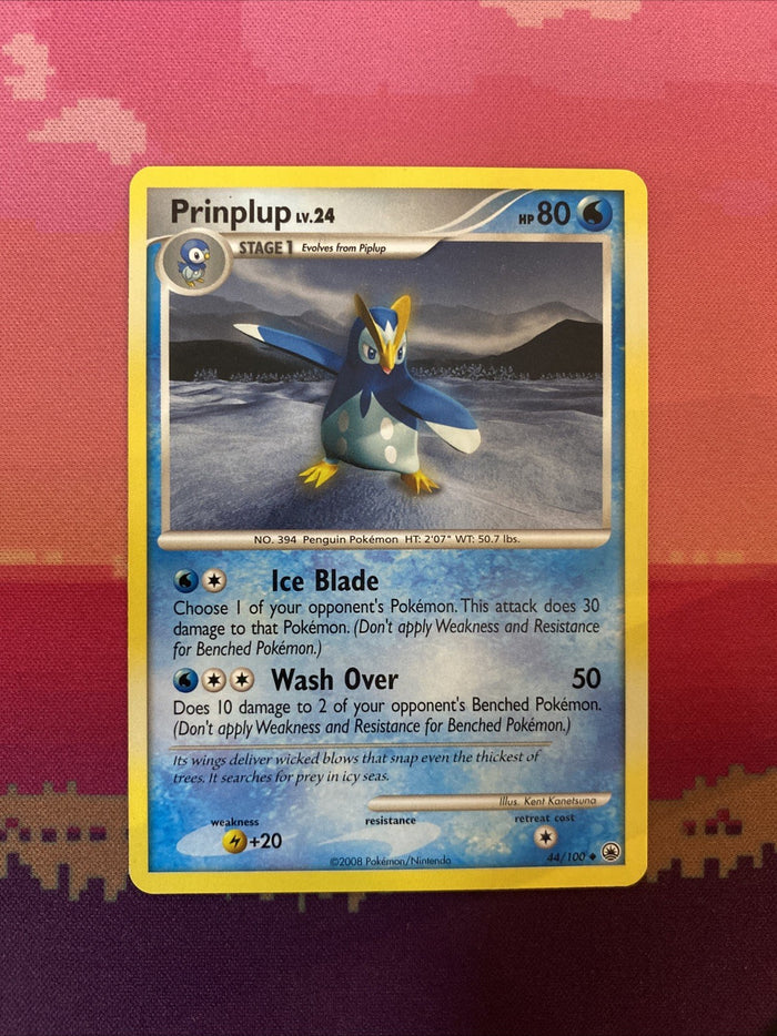 Pokemon Card Prinplup Majestic Dawn Uncommon 44/100 Near Mint
