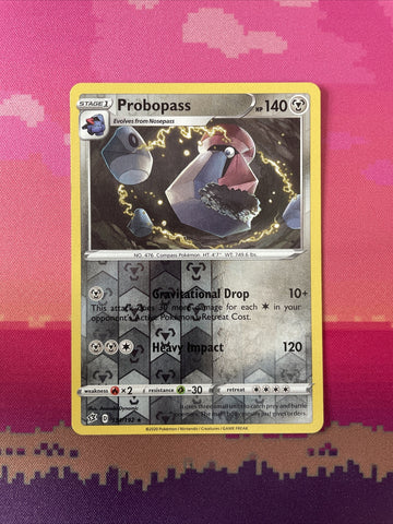 Pokemon Card Probopass Rebel Clash Reverse Holo 131/192 Near Mint