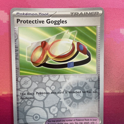 Pokemon Card Protective Goggles Scarlet & Violet 151 Reverse Holo 164/165 NM