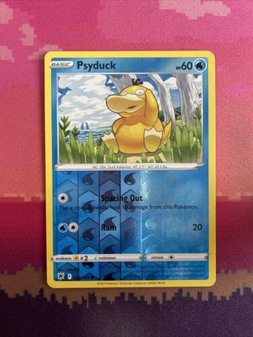 Pokemon Card Psyduck Astral Radiance Reverse Holo Common 028/189 Near Mint