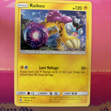 Pokemon Card Raikou Lost Thunder Cracked Ice Holo 79/214 Near Mint