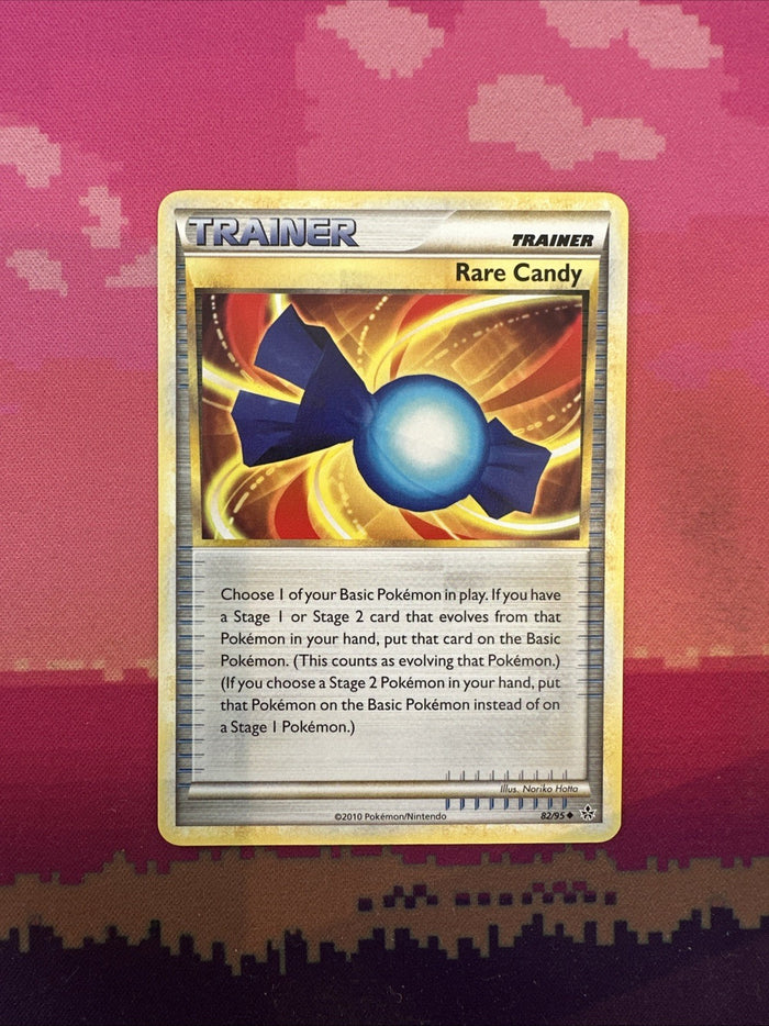 Pokemon Card Rare Candy Unleashed Uncommon 82/95 Near Mint