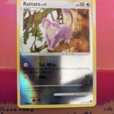 Pokemon Card Rattata Secret Wonders Reverse Holo 103/132 Near Mint