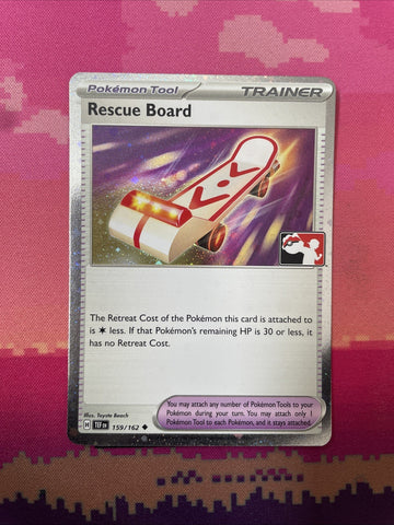 Pokemon Card Rescue Board Prize Pack Prize Pack Cosmo Holo 159/162 Near Mint