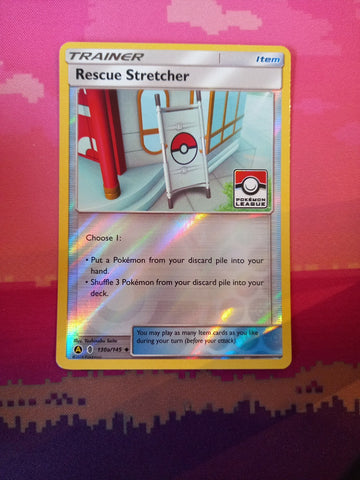 Pokemon Card Rescue Stretcher Pokemon League 103a/145 Reverse Holo Near Mint
