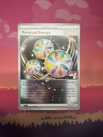 Pokemon Card Reversal Energy Prize Pack Cosmo Reverse Holo 192/193 Near Mint