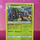 Pokemon Card Rillaboom Sword & Shield Cosmo Holo Rare 014/202 Near Mint