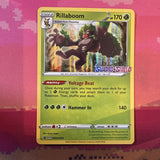 Pokemon Card Rillaboom SWSH006 Black Star Promo STAMPED Sword & Shield Near Mint