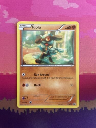 Pokemon Card Riolu BW33 Black & White Non Holo Black Star Promo Near Mint