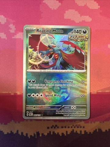 Pokemon Card Roaring Moon Master Ball 065/131 Prismatic Evolutions Near Mint