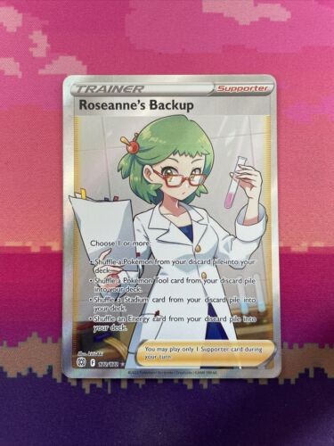 Pokemon Card Roseanne's Backup 172/172 Brilliant Stars Near Mint