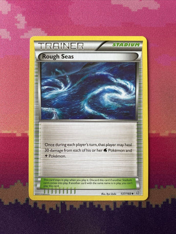 Pokemon Card Rough Seas Primal Clash Uncommon 137/160 Near Mint