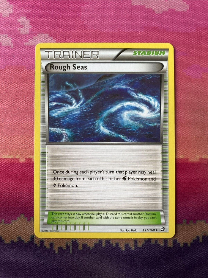 Pokemon Card Rough Seas Primal Clash Uncommon 137/160 Near Mint