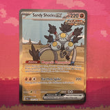 Pokemon Card Sandy Shocks ex 250/182 Special Illustration Rare Paradox Rift NM