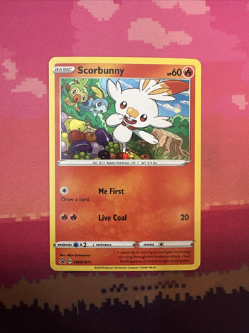 Pokemon Card Scorbunny SWSH071 Black Star Promo Near Mint