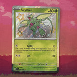 Pokemon Card Scyther 095/091 Shiny Rare Paldean Fates Near Mint