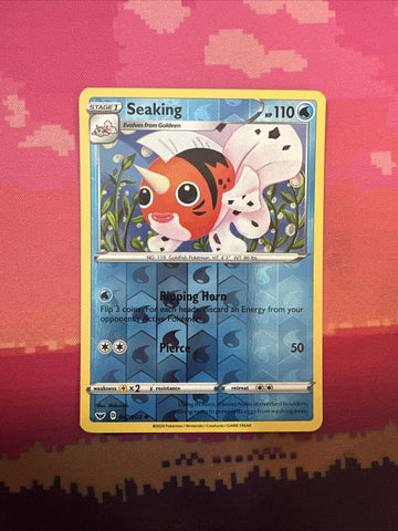 Pokemon Card Seaking Sword & Shield Reverse Holo 047/202 Near Mint