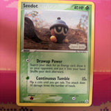 Pokemon Card Seedot Legend Maker Reverse Holo 61/92 Near Mint