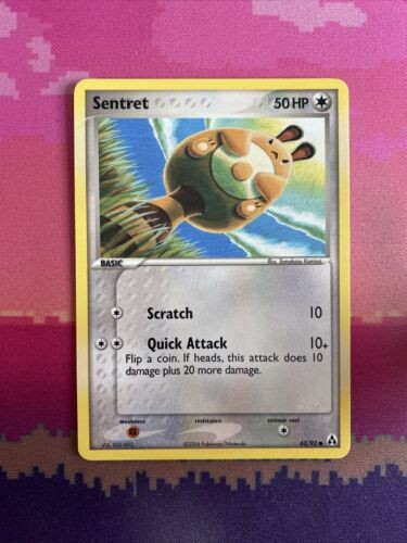 Pokemon Card Sentret EX Legend Maker Common 62/92 Near Mint