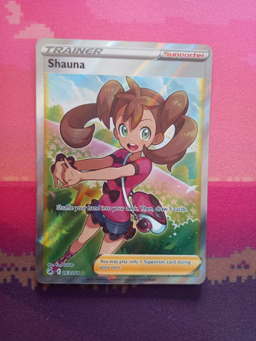 Pokemon Card Shauna 263/264 Ultra Rare Fusion Strike Near Mint