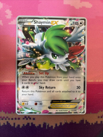 Pokemon Card Shaymin EX World Championship 2015 77/108 Near Mint
