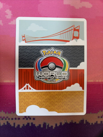 Pokemon Card Shaymin EX World Championship 2015 77/108 Near Mint (back)