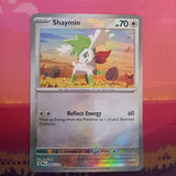 Pokemon Card Shaymin Prismatic Evolutions Masterball STAMPED 087/131 Near Mint
