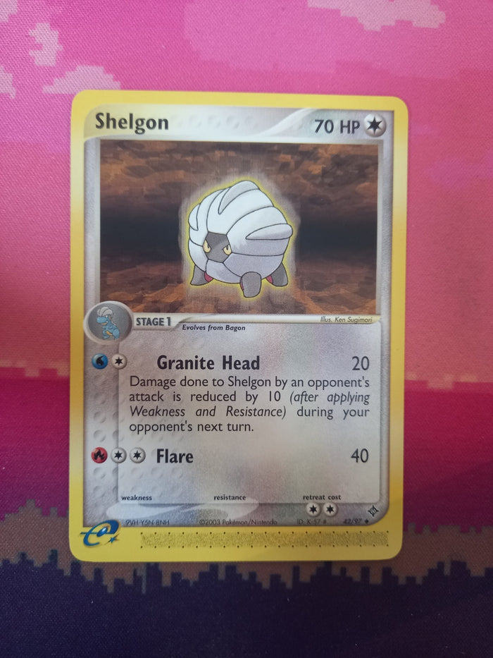 Pokemon Card Shelgon Dragon 42/97 Near Mint