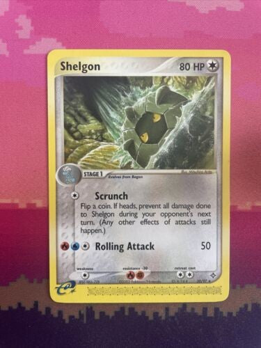 Pokemon Card Shelgon EX Dragon Rare 20/97 Near Mint