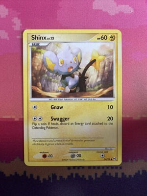 Pokemon Card Shinx Arceus Common 74/99 Light Play