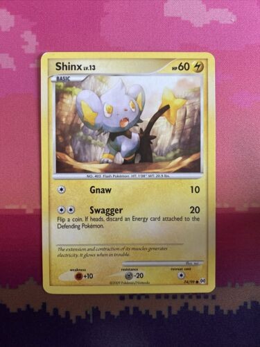 Pokemon Card Shinx Arceus Common 74/99 Light Play