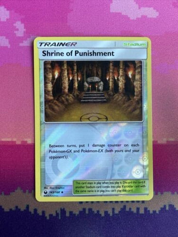 Pokemon Card Shrine Of Punishment Celestial Storm Reverse Holo 143/168 Near Mint