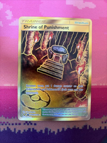 Pokemon Card Shrine of Punishment Celestial Storm Secret Rare SV90/SV94 NM