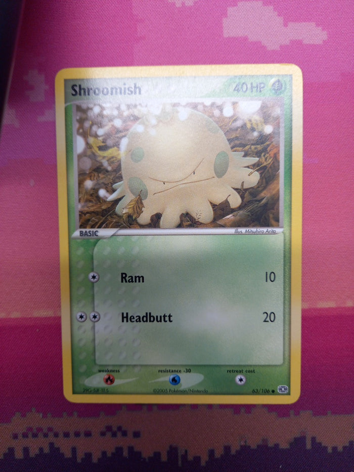 Pokemon Card Shroomish EX Emerald Common 63/106 Near Mint