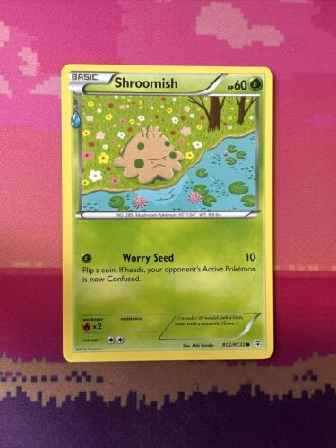 Pokemon Card Shroomish Generations Radiant Collection RC2/RC32 Near Mint