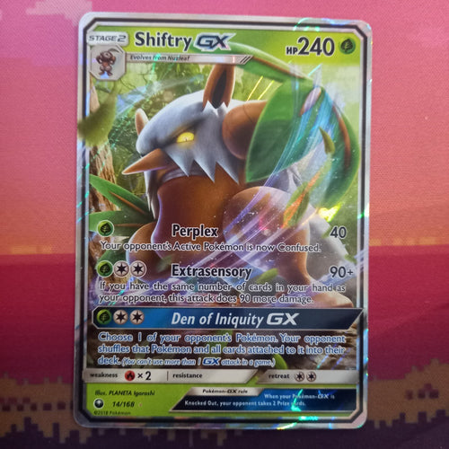Pokemon Card Shuckle GX 17/214 Ultra Rare Lost Thunder Near Mint