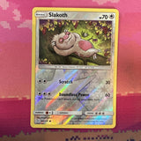 Pokemon Card Slakoth Unified Minds Reverse Holo 168/236 NM