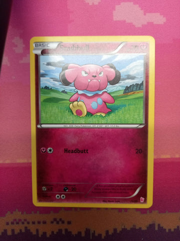 Pokemon Card Snubbull Trainer Kit Sylveon 11/30 Near Mint
