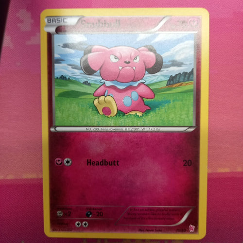 Pokemon Card Snubbull Trainer Kit Sylveon 11/30 Near Mint