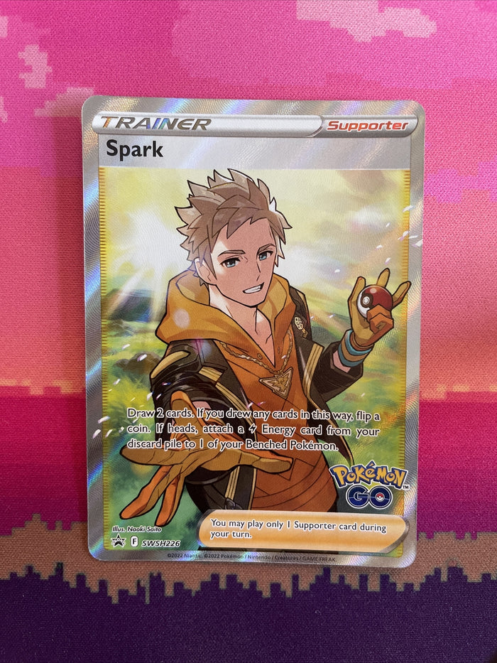 Pokemon Card Spark SWSH226 Black Star Promo FULL ART Near Mint