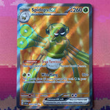 Pokemon Card Spidops ex 223/198 Ultra Rare Scarlet & Violet Near Mint