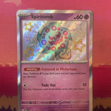 Pokemon Card Spiritomb 158/091 Shiny Paldean Fates Near Mint