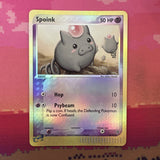 Pokemon Card Spoink EX Dragon Reverse Holo 74/97 Near Mint